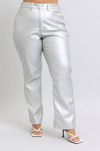 Judy Blue - High Waist Faux Leather Pant