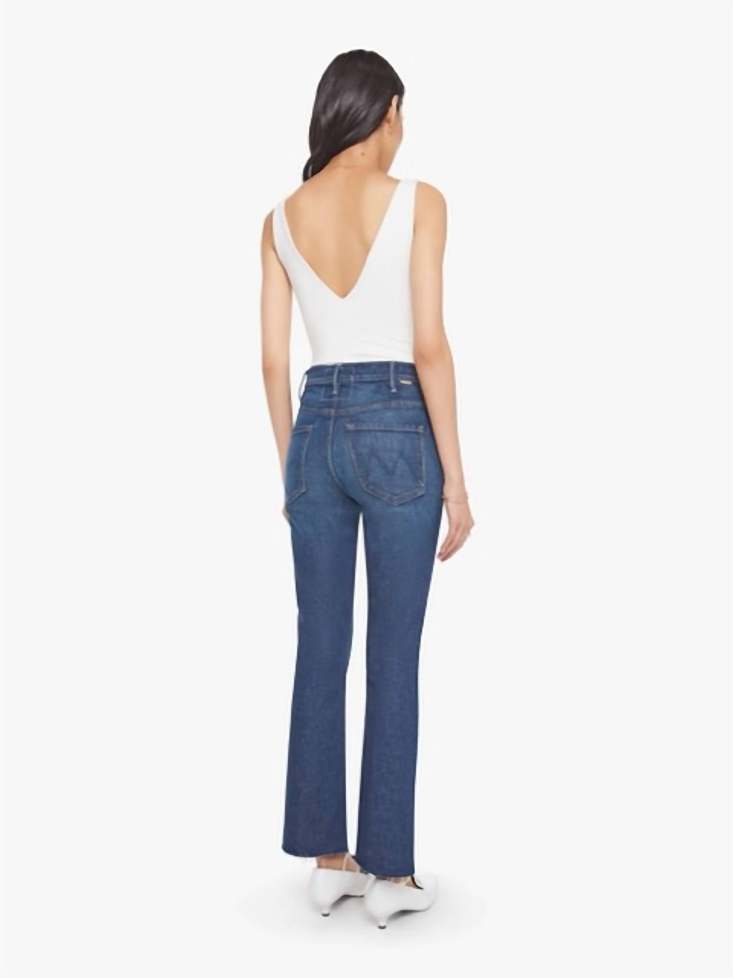 Mother - Hustler Flood Fray Jeans