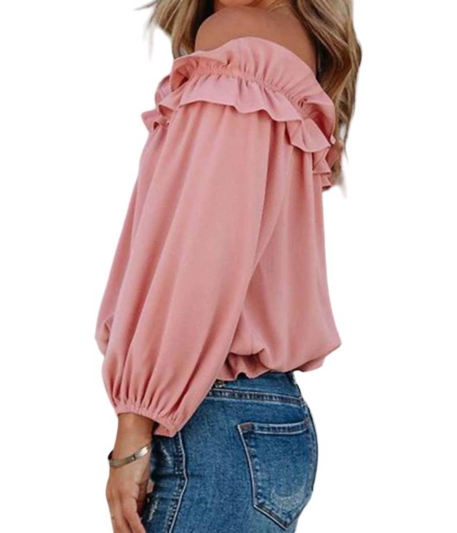 Shewin - Ruffle My Feathers Blouse