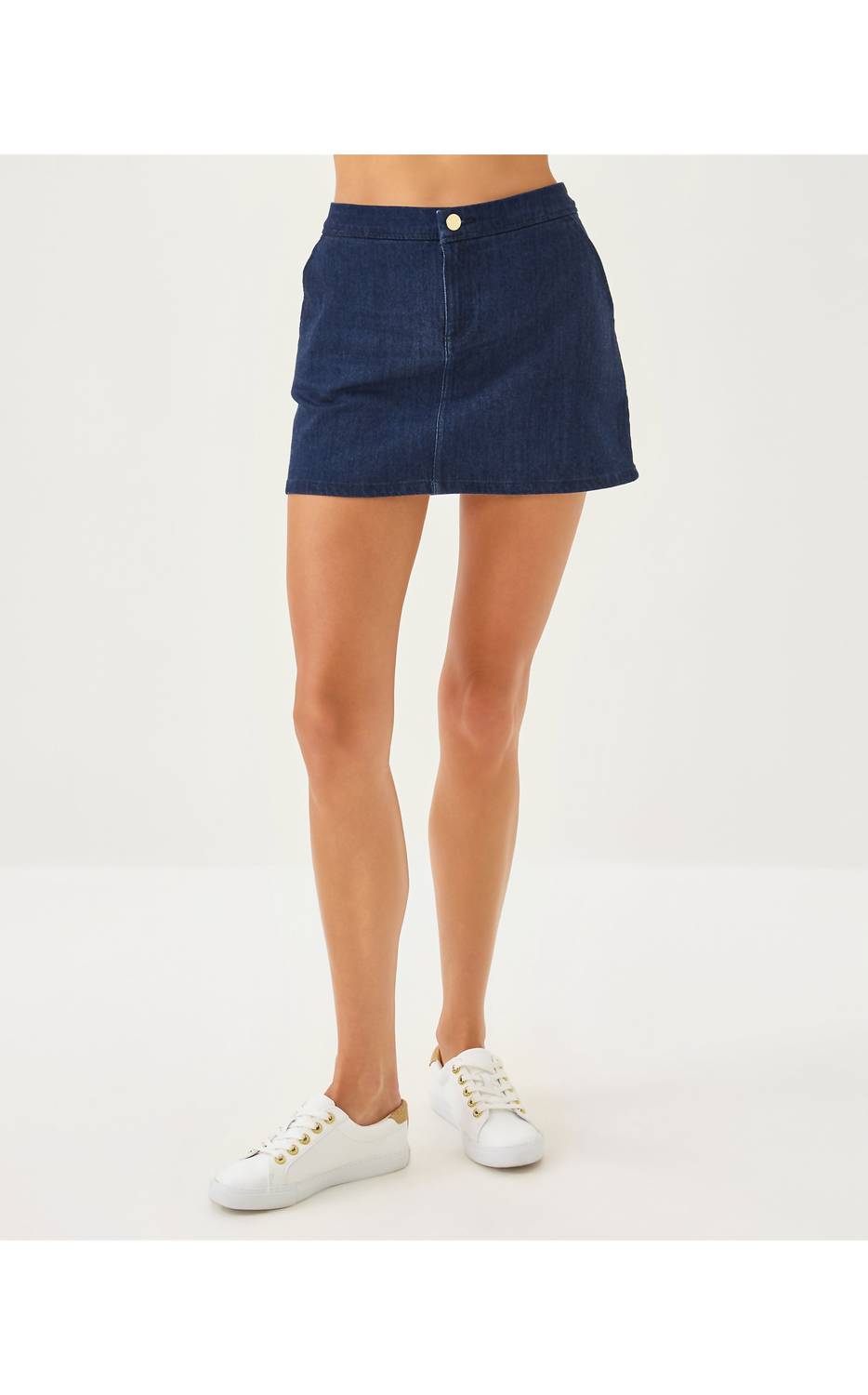 Lilly Pulitzer - Colette Stretch Denim Mini Skirt