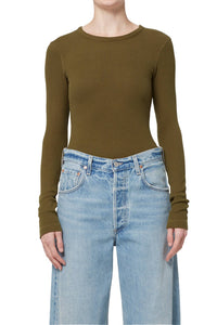 Citizens of Humanity Bina Crewneck Sweater in costes - women's sweater