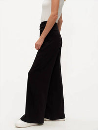 Six/Fifty - Sofia Ruched Waistband Wide Leg Pant