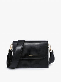 Jen & Co. - Women's Tokyo Crocodile Embossed Crossbody