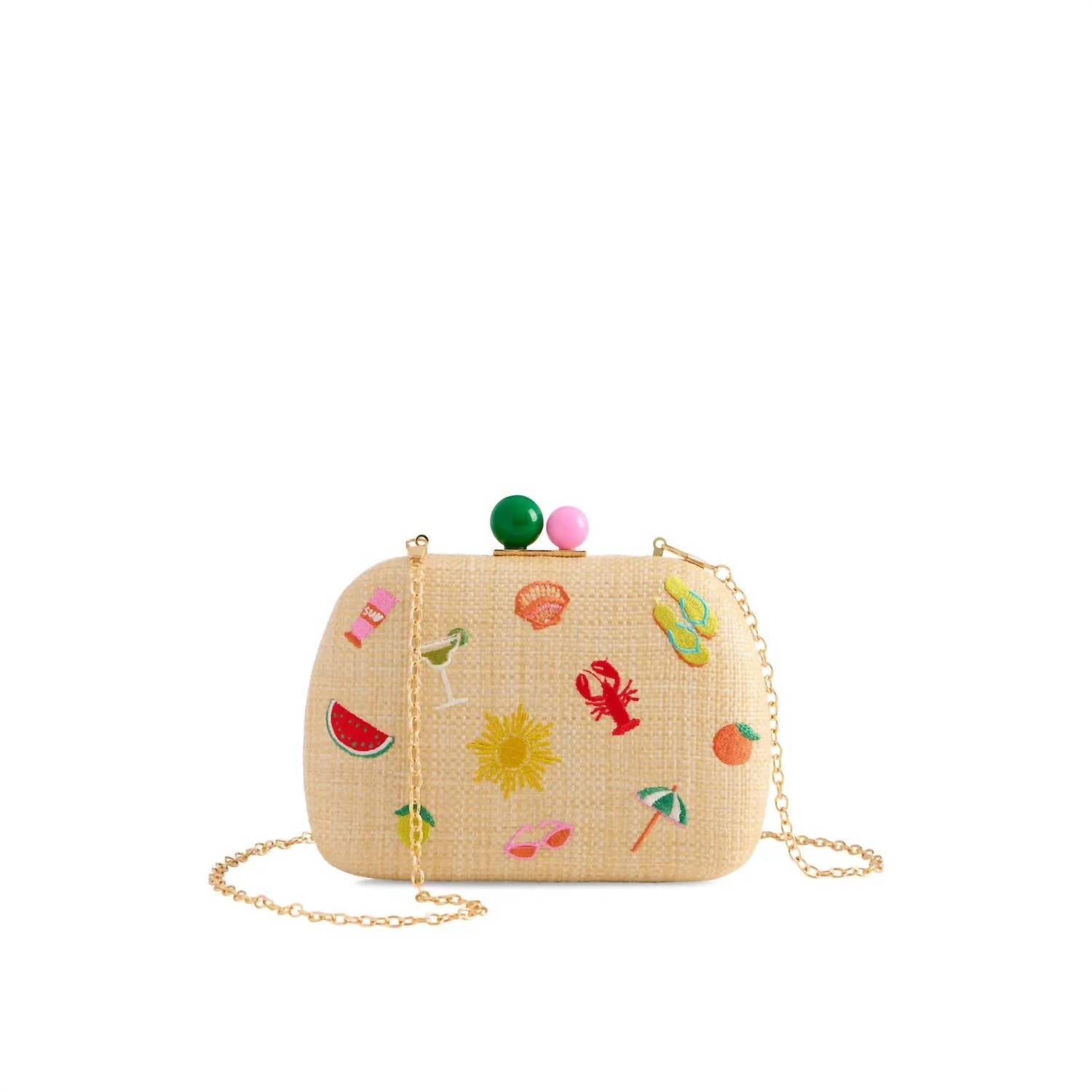 Shiraleah - Women's Calypso Minaudière Clutch Bag