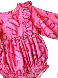 BRITON COURT Girl's Long Sleeve Kelly Bubble in candy pink - kids' item - detail view