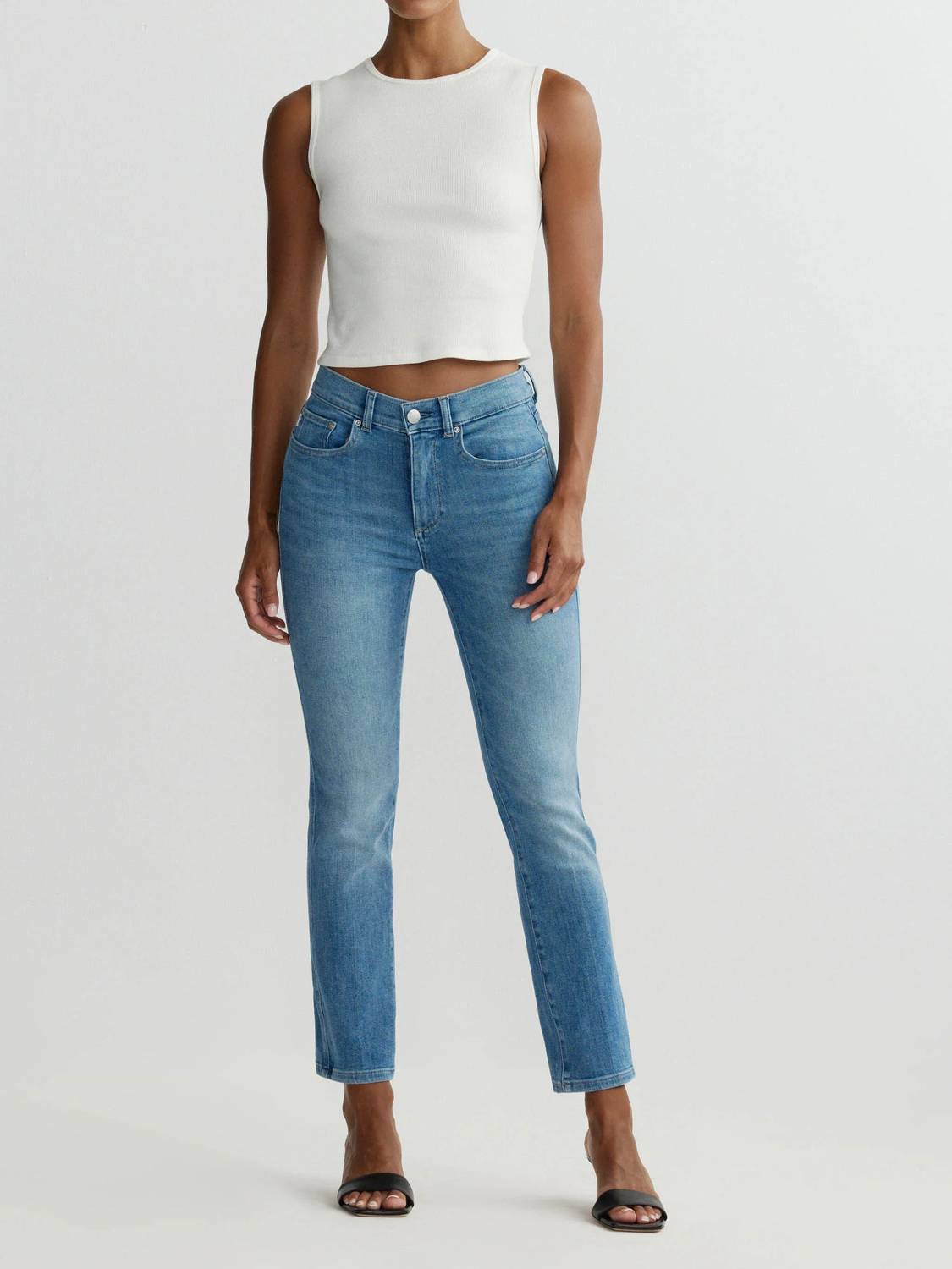 Dl1961 - Women'S - Mara Straight Instasculpt Ankle Jeans