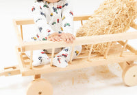 Angel Dear - Boys Zipper Footie