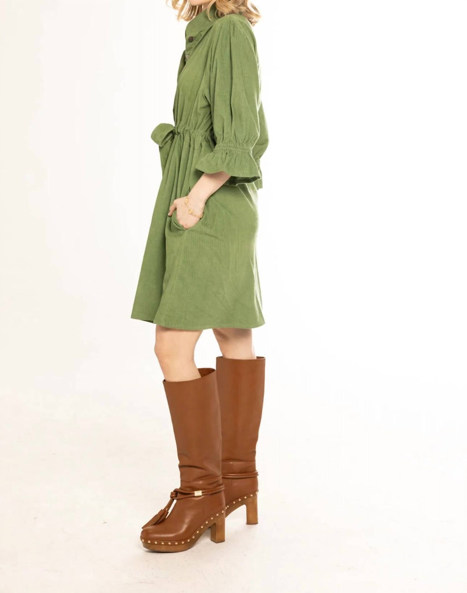 Holly Shae Design - Corduroy Mini Dress