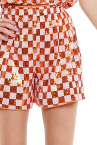 Moshita - Checkmate Sparkle Gameday Shorts