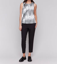 Charlie B - Satin Print Sleeveless Top