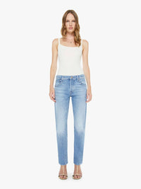 Mother - Mid Rise Hiker Hover Slim Straight Leg Jeans