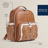 Itzy Ritzy - Nash Saddle Mini Plus Western Backpack Diaper Bag
