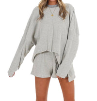 Things Between - Easy Afternoon Stripe Oversized Top