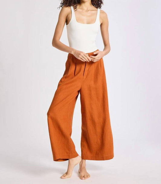 Mille - Avie Linen Wide Leg Pants