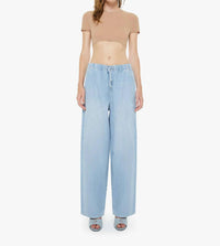 Mother Buffet Nerdy Straight Leg Jeans in sugar rush - women's jeans