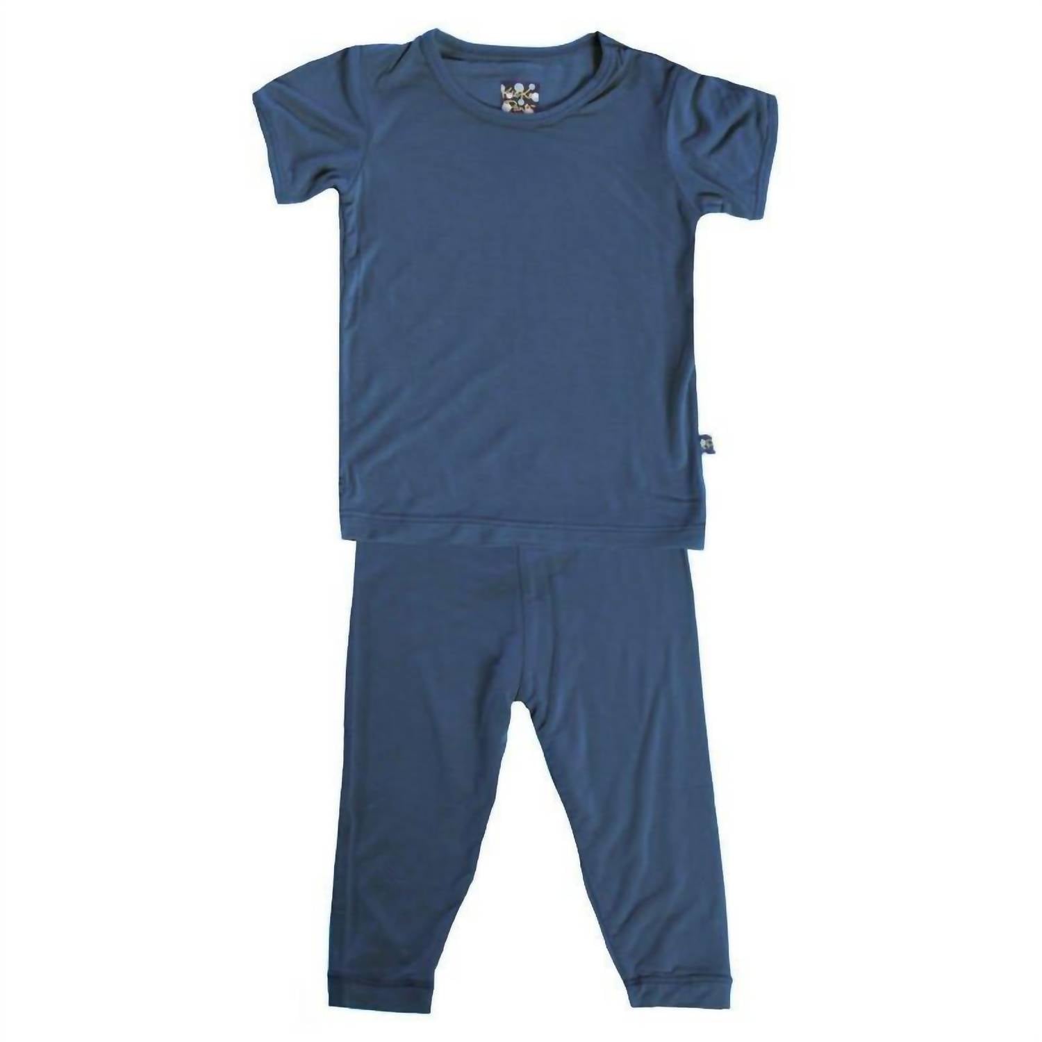 Kickee - Boy's Bamboo Short Sleeve Pajama Set