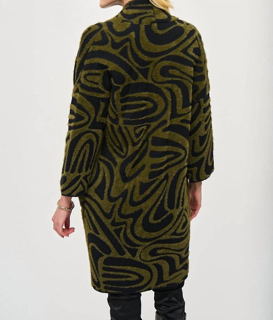 Joseph Ribkoff - Longline Three Quarter Sleeve Cardigan