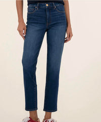 KUT FROM THE KLOTH Reese Classic Straight Leg Finished Hem in attain - women's jeans