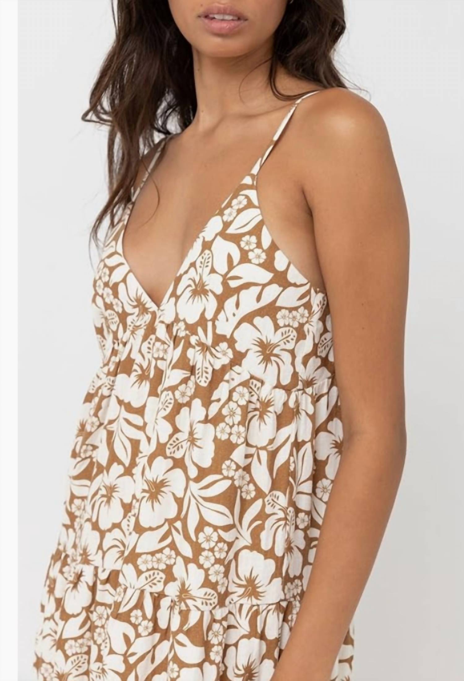 Rhythm. - Pacific Tiered Midi Dress