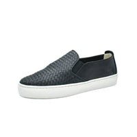 The FLEXX Women's Sneak Name Casual Sneaker in black woven - women's sneaker