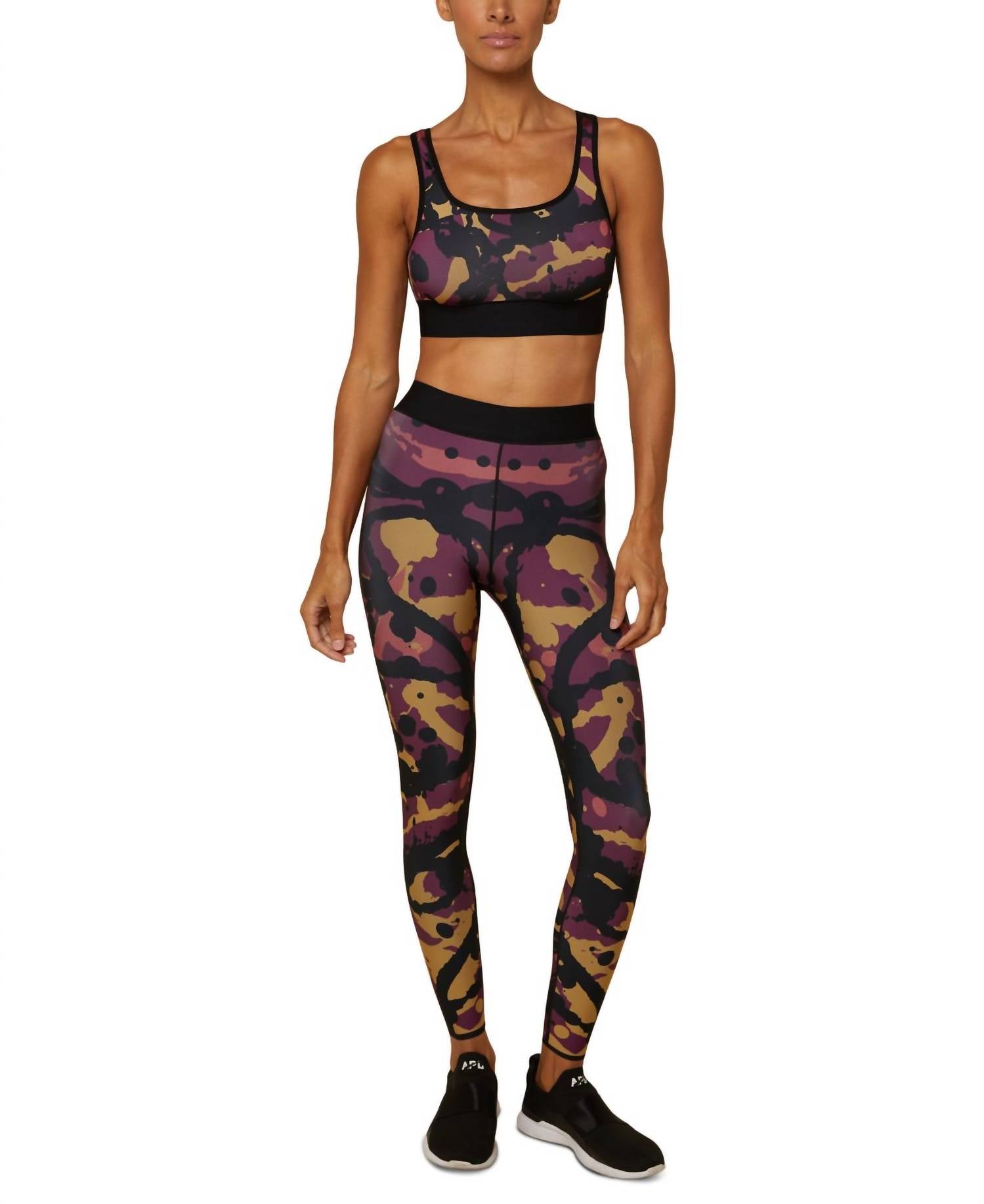 Ultracor - Activewear Printed Medium-impact Sports Bra