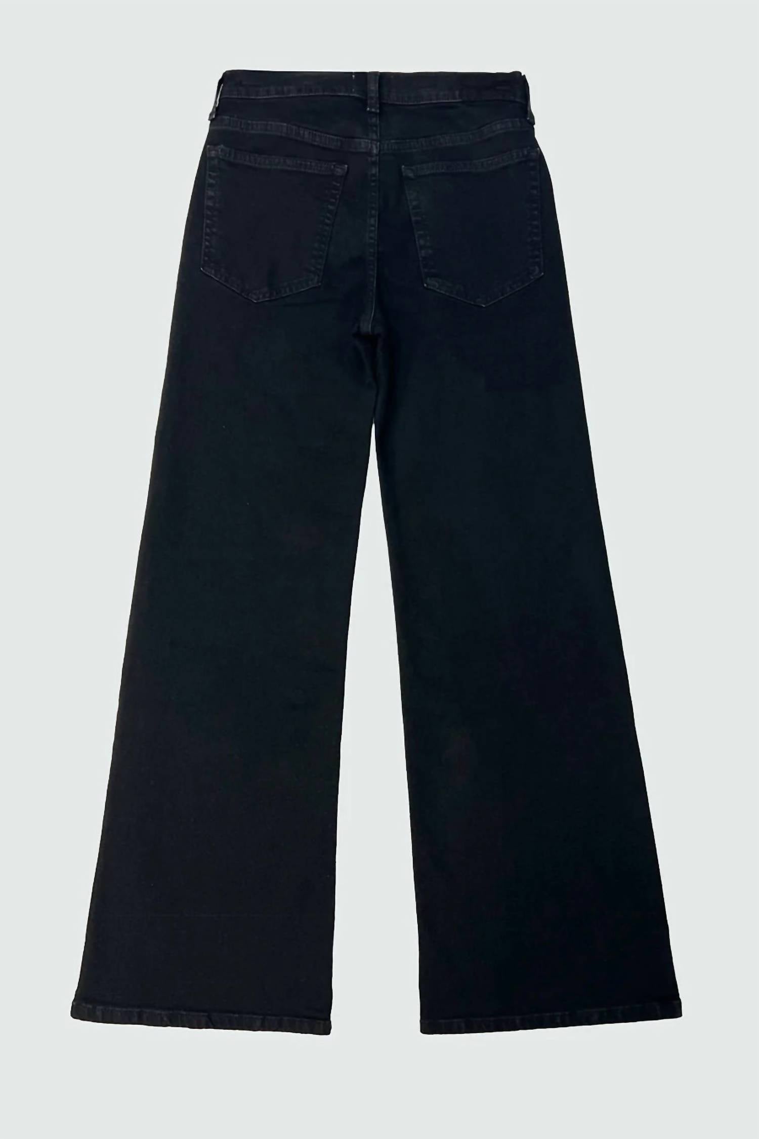 ETICA Romi French Wide Leg Pants in storm chaser - women's jeans - view 5