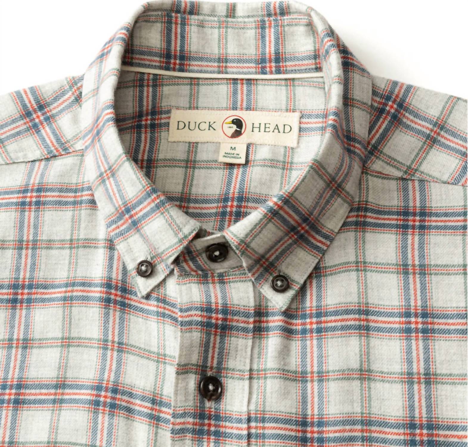 Duck Head - Cotton Flannel Sport Shirt