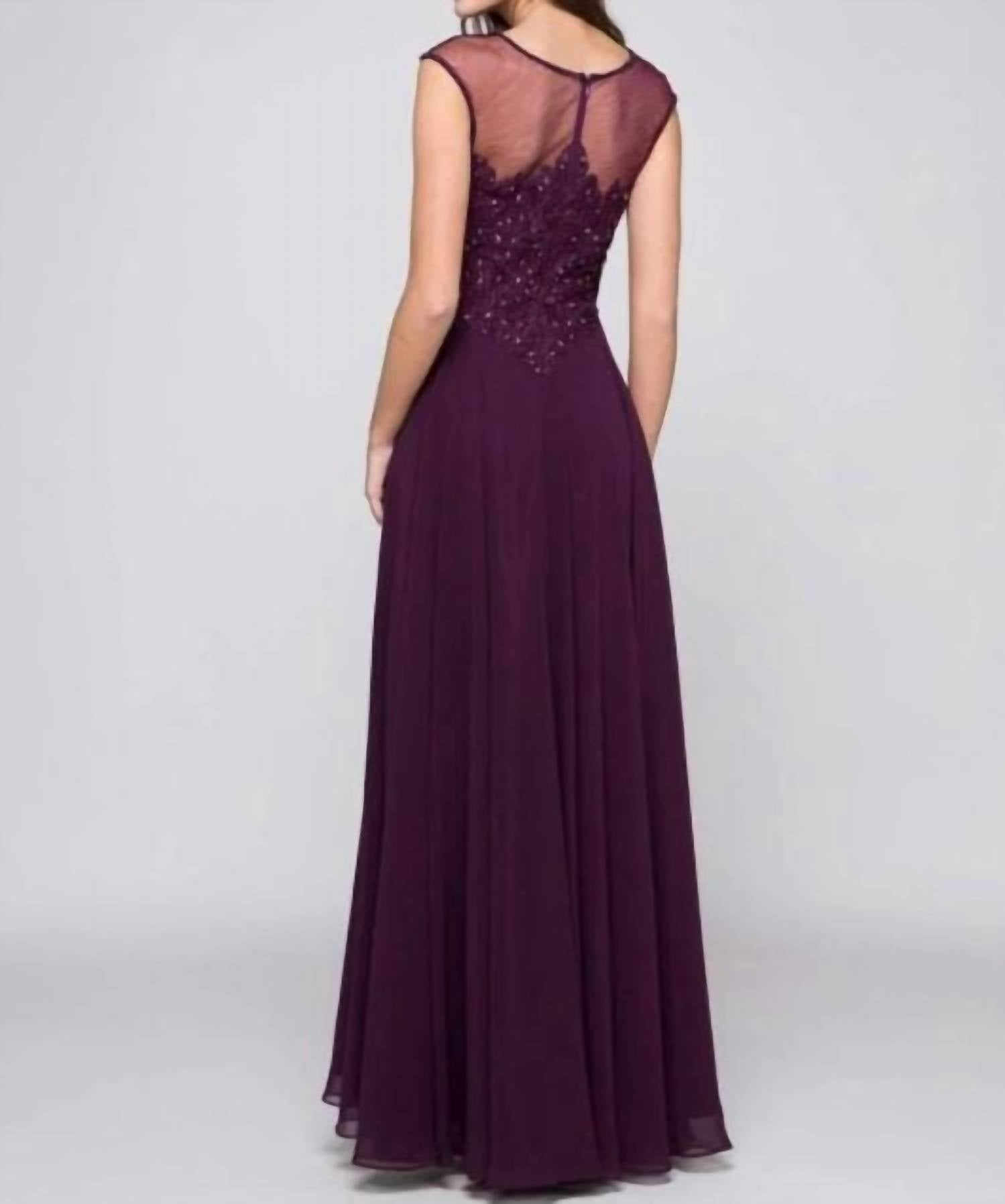 Colors Dress - Beaded Embroidered Gown