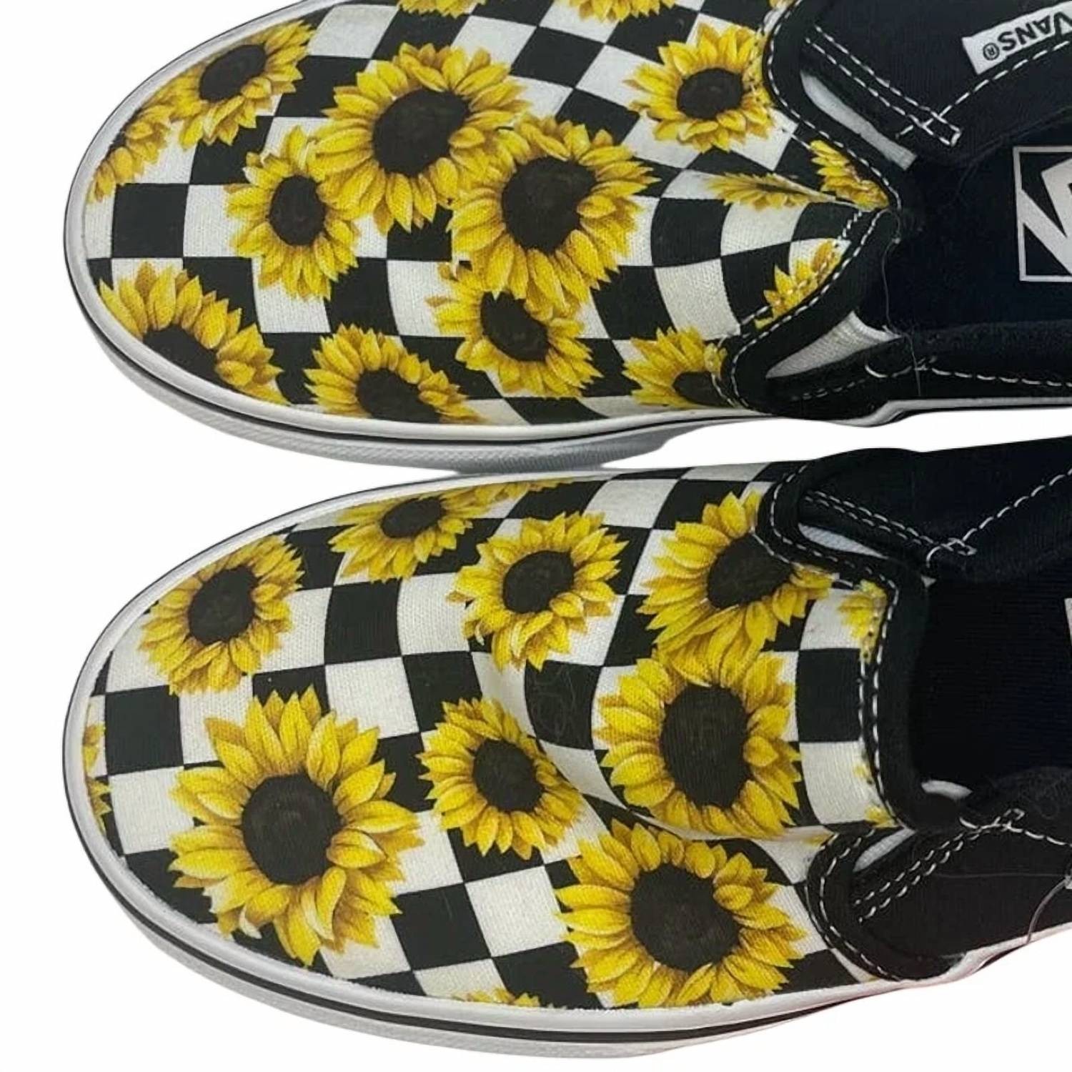 Vans - Women's Customs Sunflowers Classic Loafer Shoes