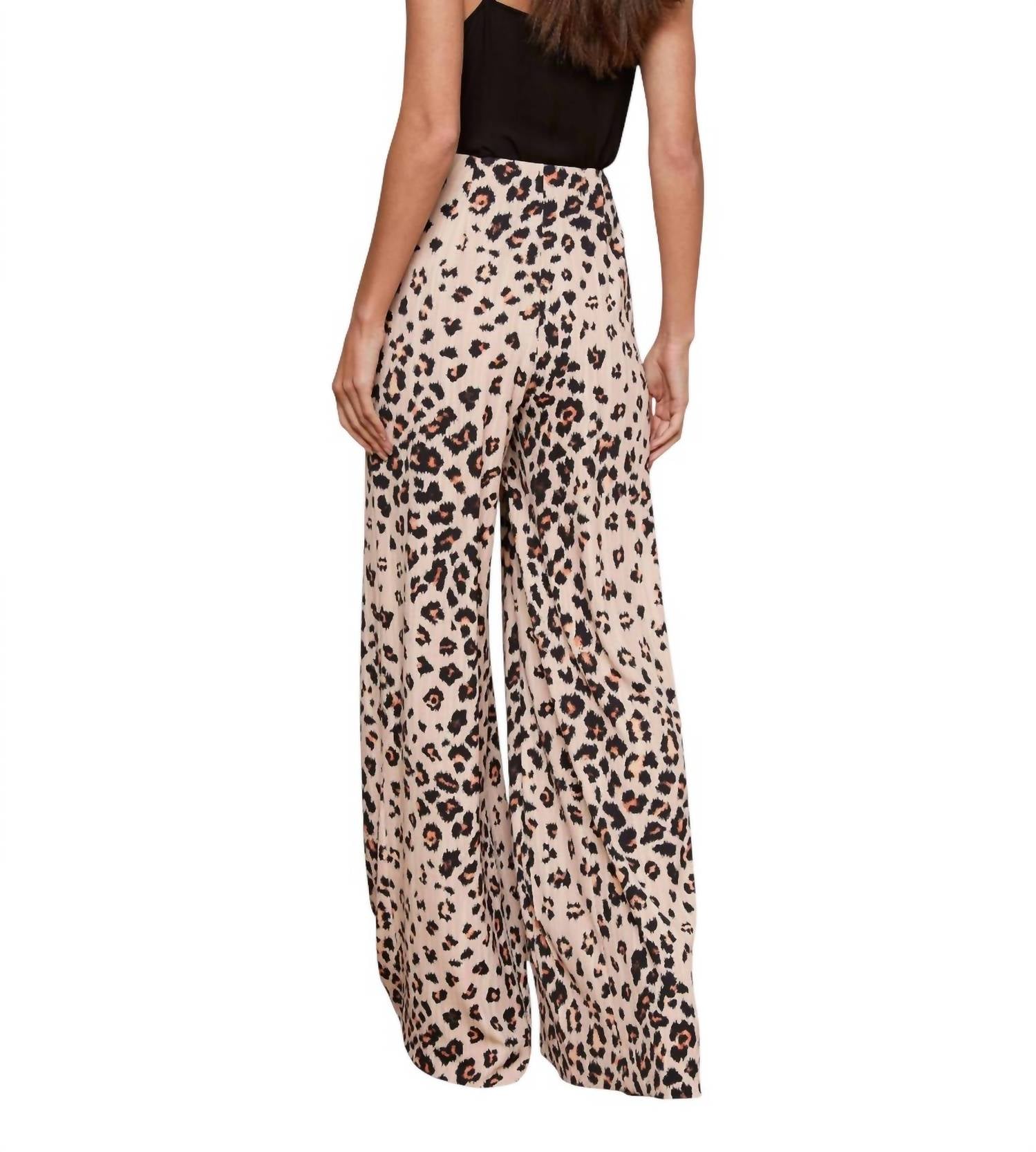 L'Agence - Nova Pleated Wide Leg Pant