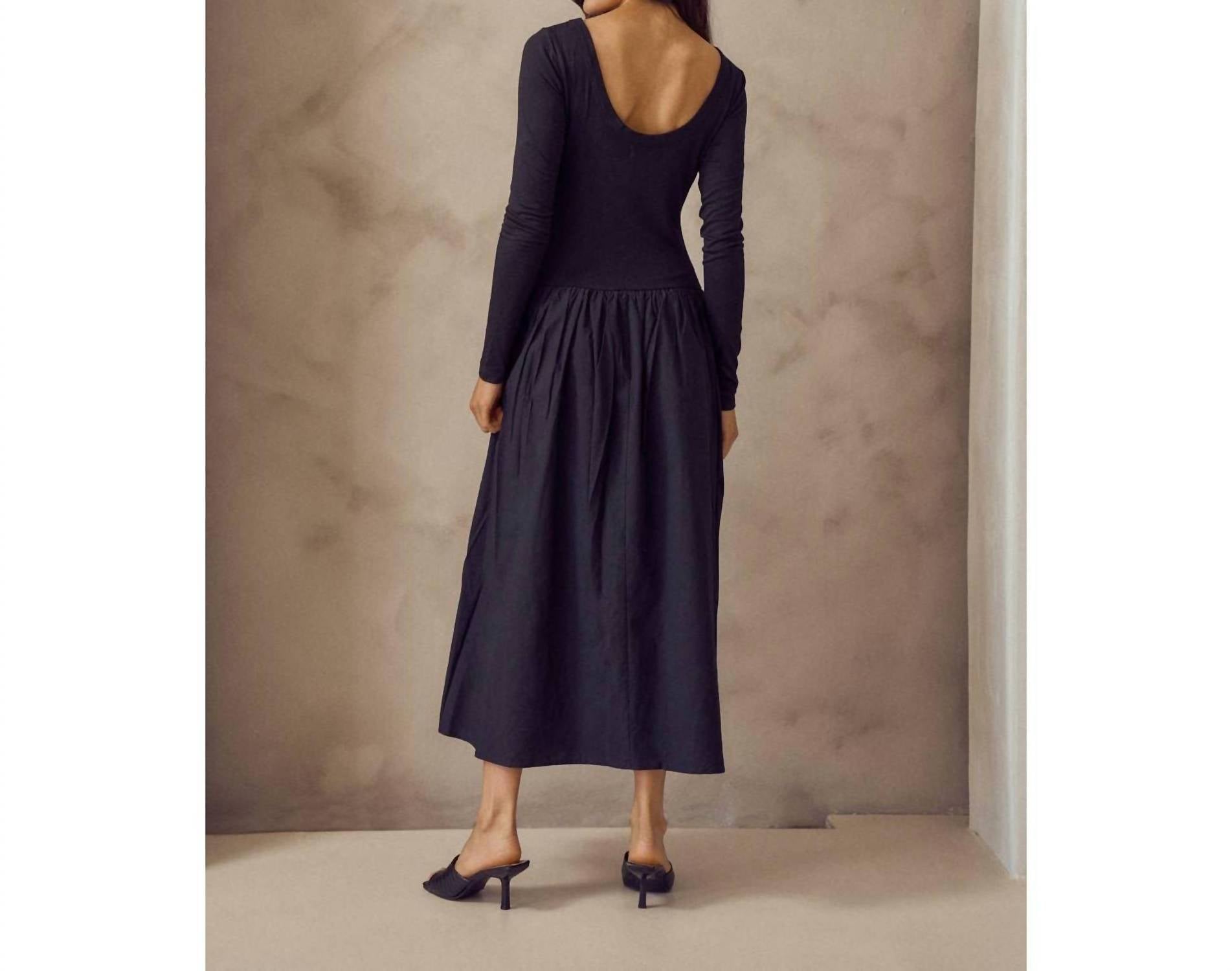 Lalavon - Balletcore Drop Waist Maxi Dress