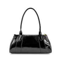 Like Dreams - Women's Pecan Lock East West Shoulder Bag