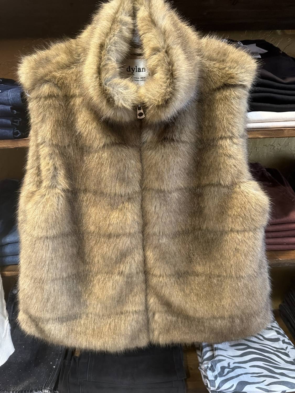 Dylan - Women's Luxe fur vest