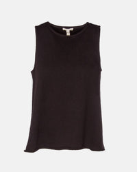 Eileen Fisher - Women's Crewneck Layering With Slits Tank Top