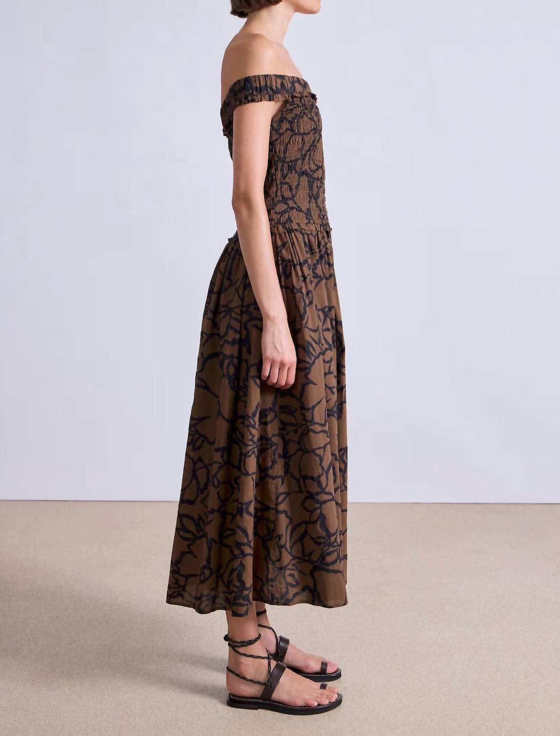 Apiece Apart - Britt Off-shoulder Maxi Dress
