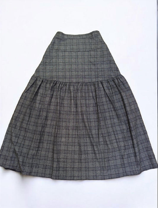 Kathie K - Plyrayon Maxi Skirt