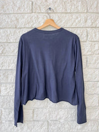 The Great. - Long Sleeve Crop Tee