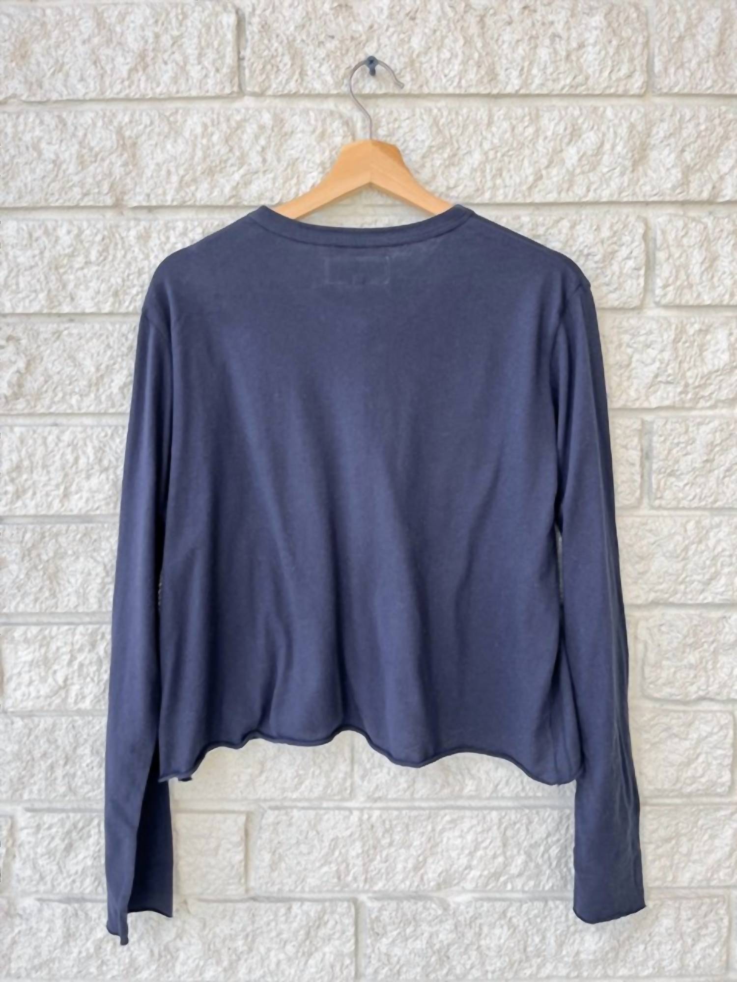 The Great. - Long Sleeve Crop Tee