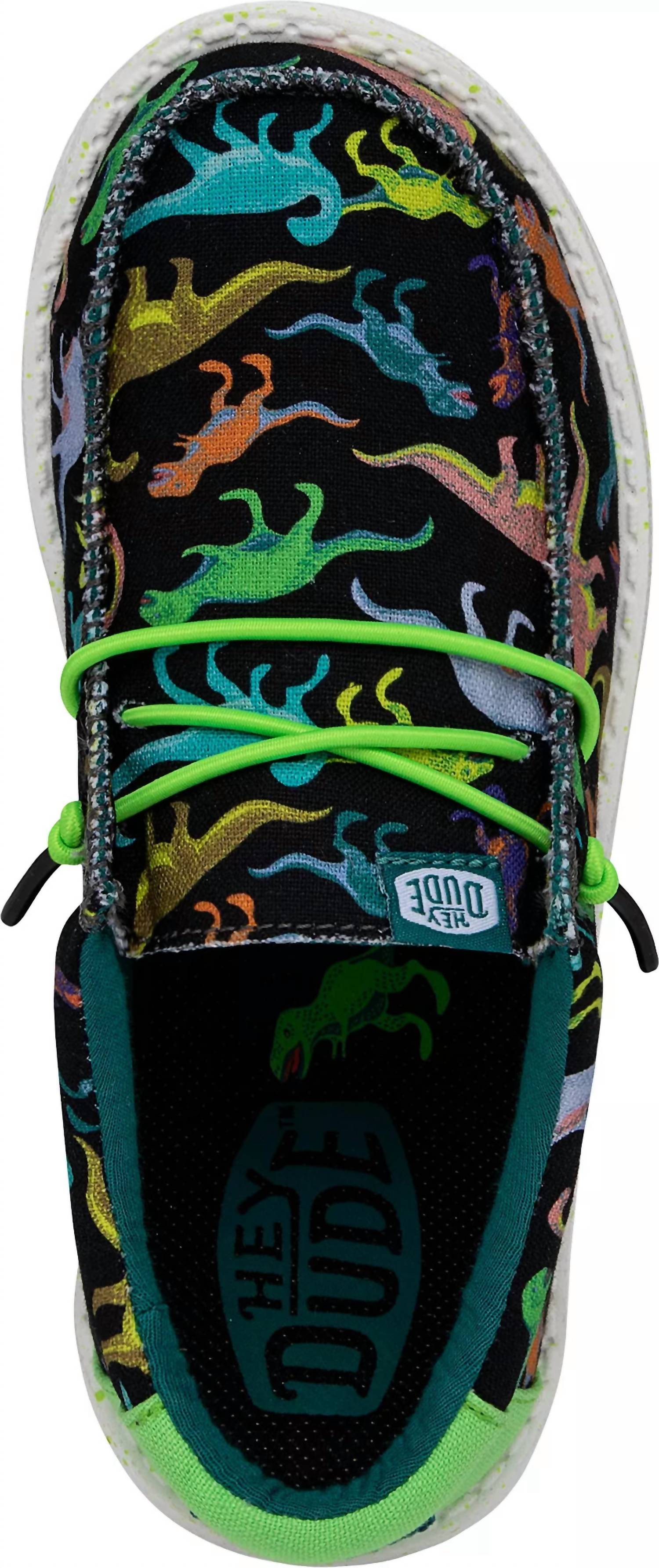 Hey Dude - Kid's Wally Dino Sneakers