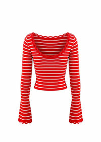 Solid & Striped - Penelope Striped Long Sleeve Top