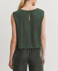 Velvet By Graham & Spencer - Bonny Sleeveless Satin Top