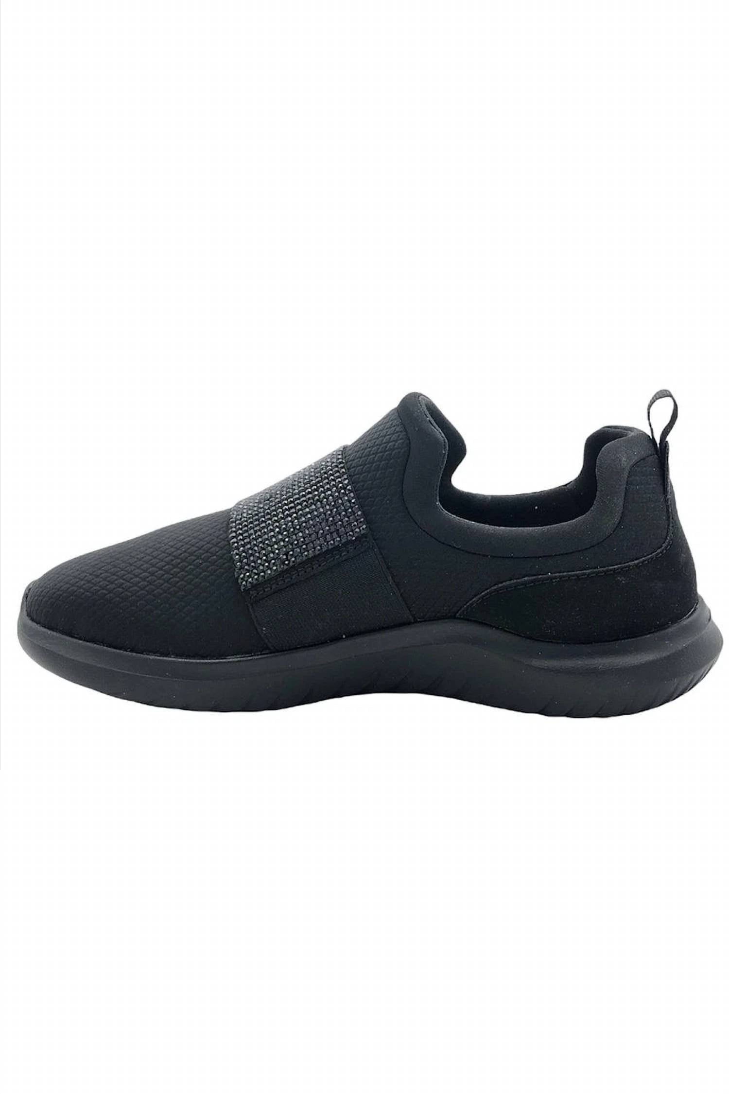Clarks Women's Nova Way Sneaker in black black - women's sneaker - alternate view