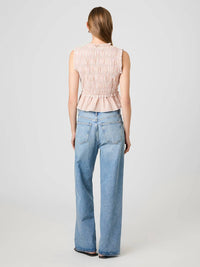 French Connection - Rhodes Poplin Smocked Sleeveless Top