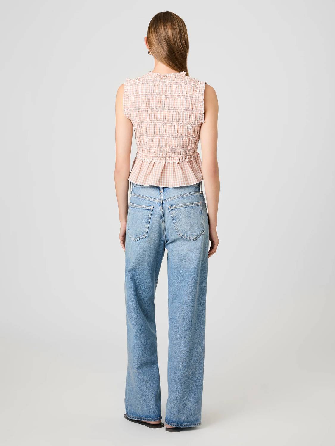 French Connection - Rhodes Poplin Smocked Sleeveless Top