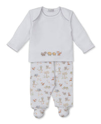 Kissy Kissy - Kid's Forest Footed Pant Set