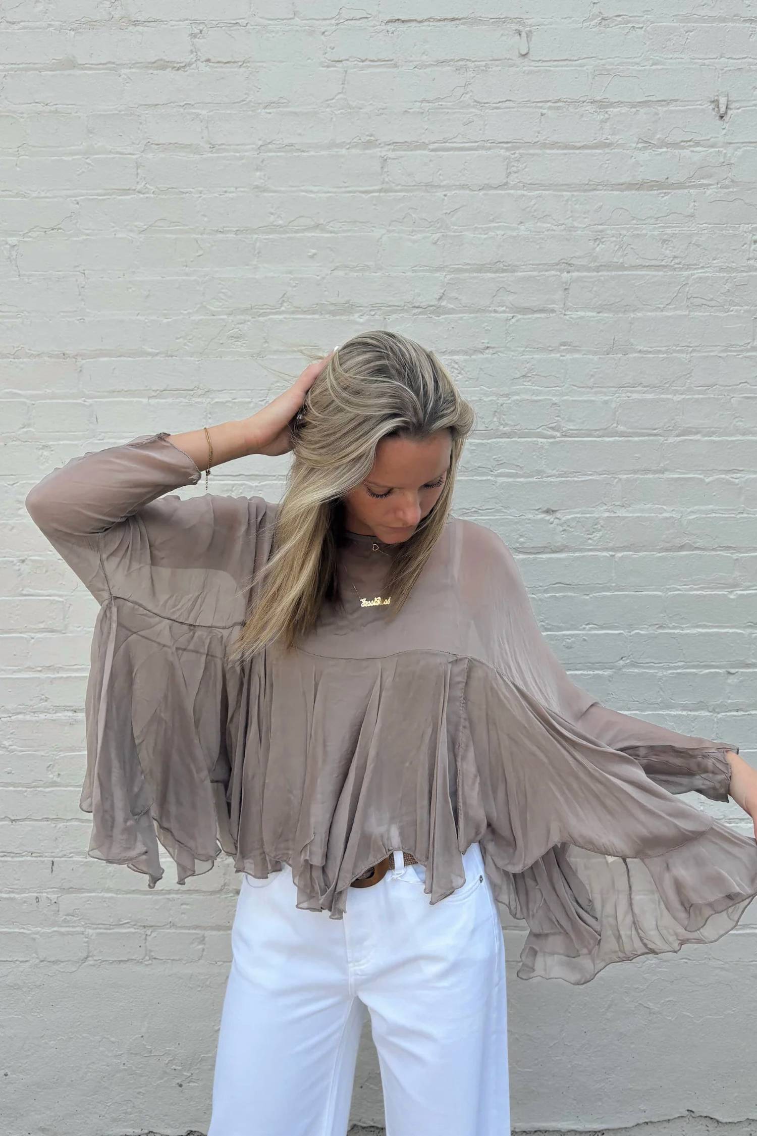 Scandal Italy - Rosalina Ruffle Top