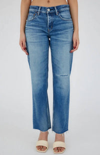 Moussy - Whitmar Straight Low Rise Jeans