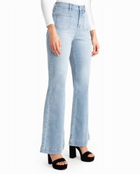 Nicole Miller - Sutton Place High Rise Flare Jean