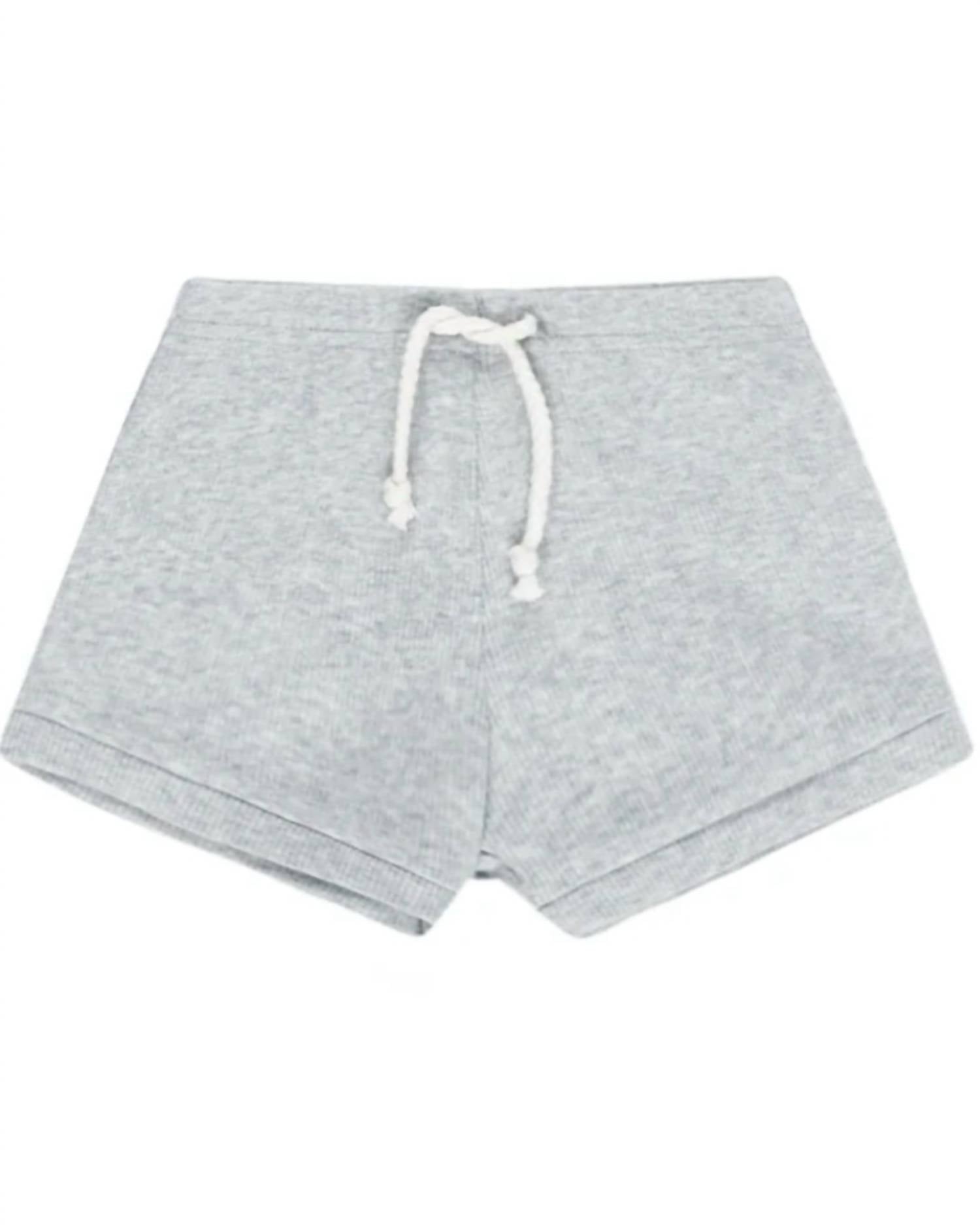 Quincy Mae - Kid's Ribbed Shortie Set