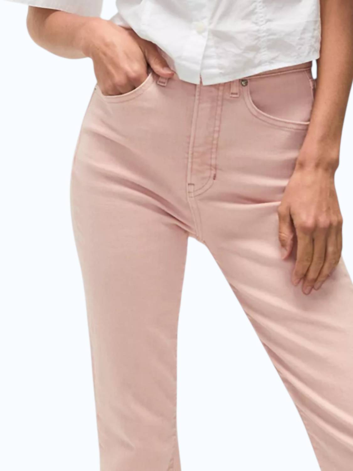 Veronica Beard - Carson High Rise Ankle Flare Jeans